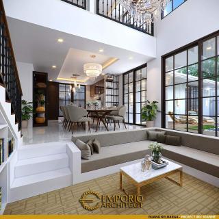 Mengenal Desain Rumah Split Level karya Jasa Arsitek Emporio Architect