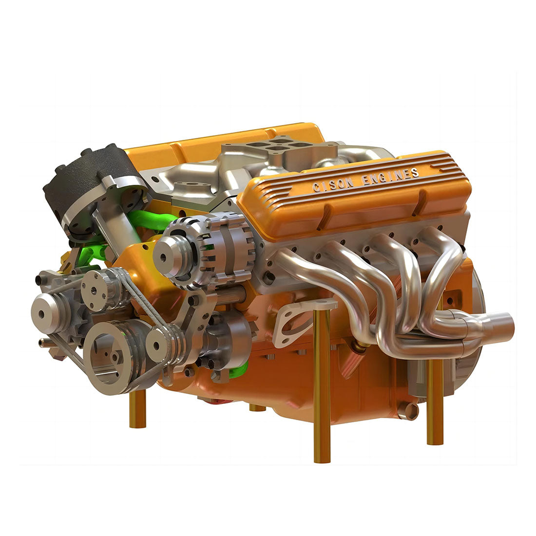 cison v8 engine model kit that works build your own v8 engine small block chevrolet ford