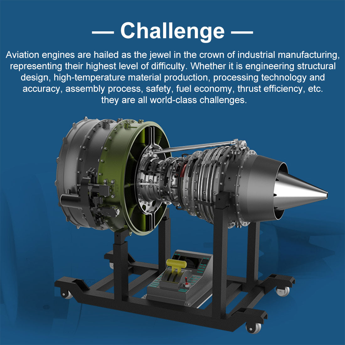 teching metal turbofan engine model kit that works build your own jet engine building set 