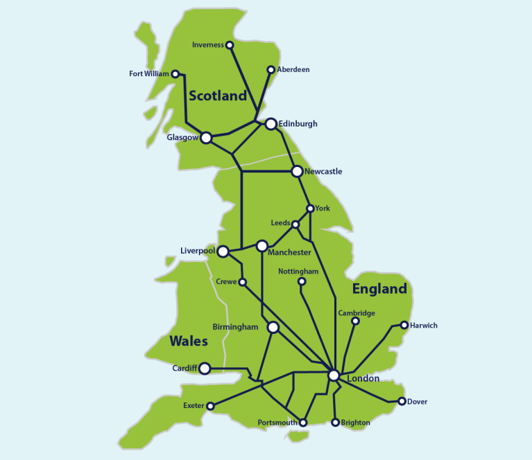 Great Britain By Train | Eurail.com