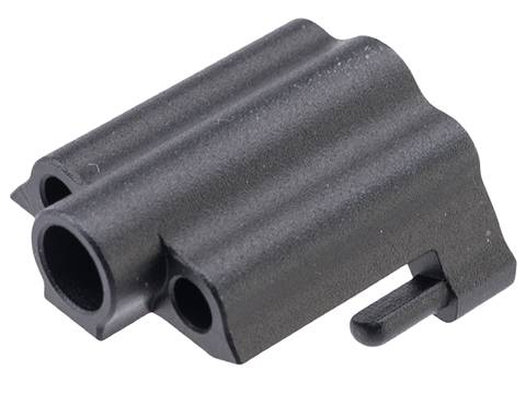 CTM CNC Nozzle Block for Action Army AAP-01 Gas Blowback Airsoft Pistols (Color: Black)