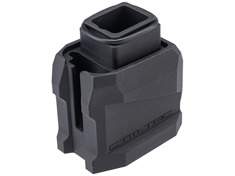 CTM Functional CNC Magazine Extension for Hi-Capa Gas Blowback Airsoft Pistols (Color: Black)