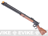 Matrix Special Edition M1892 High Power Lever Action Airsoft Gas Rifle by A&K (Model: Imitation Wood Stock)