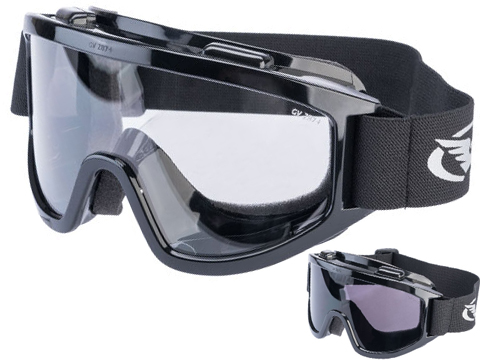 Global Vision Windshield Anti-Fog Full Seal Goggles (Color: Clear Lens)