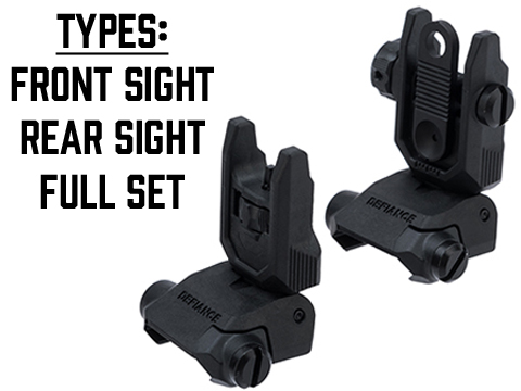 Krytac Flip-Up Back Up Sights (Model: Full Set)