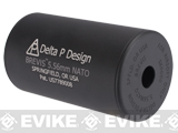 Madbull Delta P Design BREVIS Airsoft Barrel Extension - Black