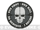 One Shot, One Kill PVC Morale Patch