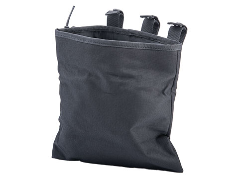 Phantom Gear High Speed Foldable Magazine Dump Pouch (Color: Black)