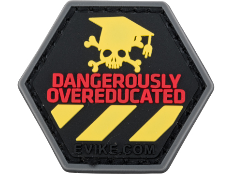 Operator Profile PVC Hex Patch Catchphrase Series 5 (Style: Dangerously Overeducated)