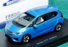 Blue / Silver 1:43 Scale Ebbro Diecast Honda Fit Hybrid Model