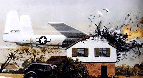 B17 rc plane crash xf-11