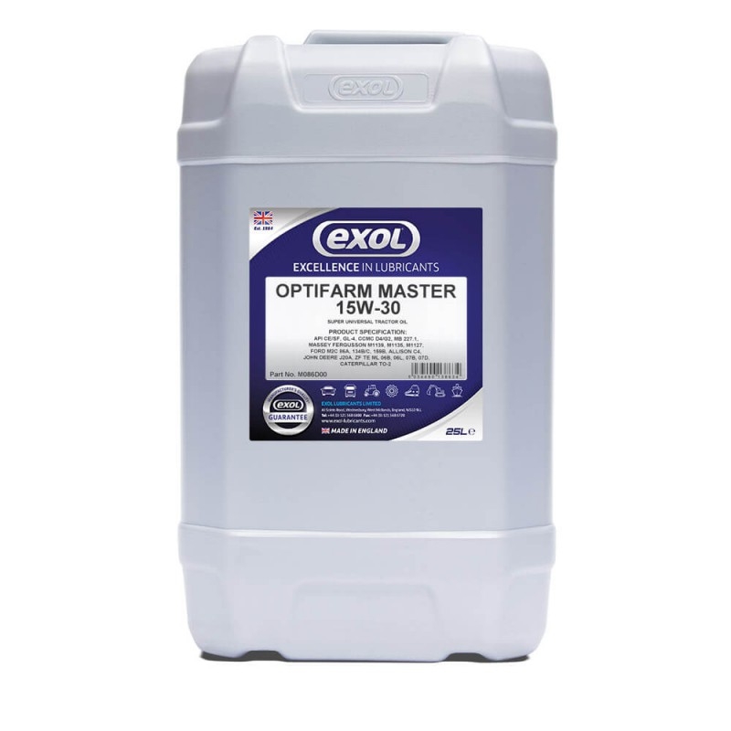 Exol Agricultural Universal Oil, Optifarm Master, 15W-30, 20 Litre