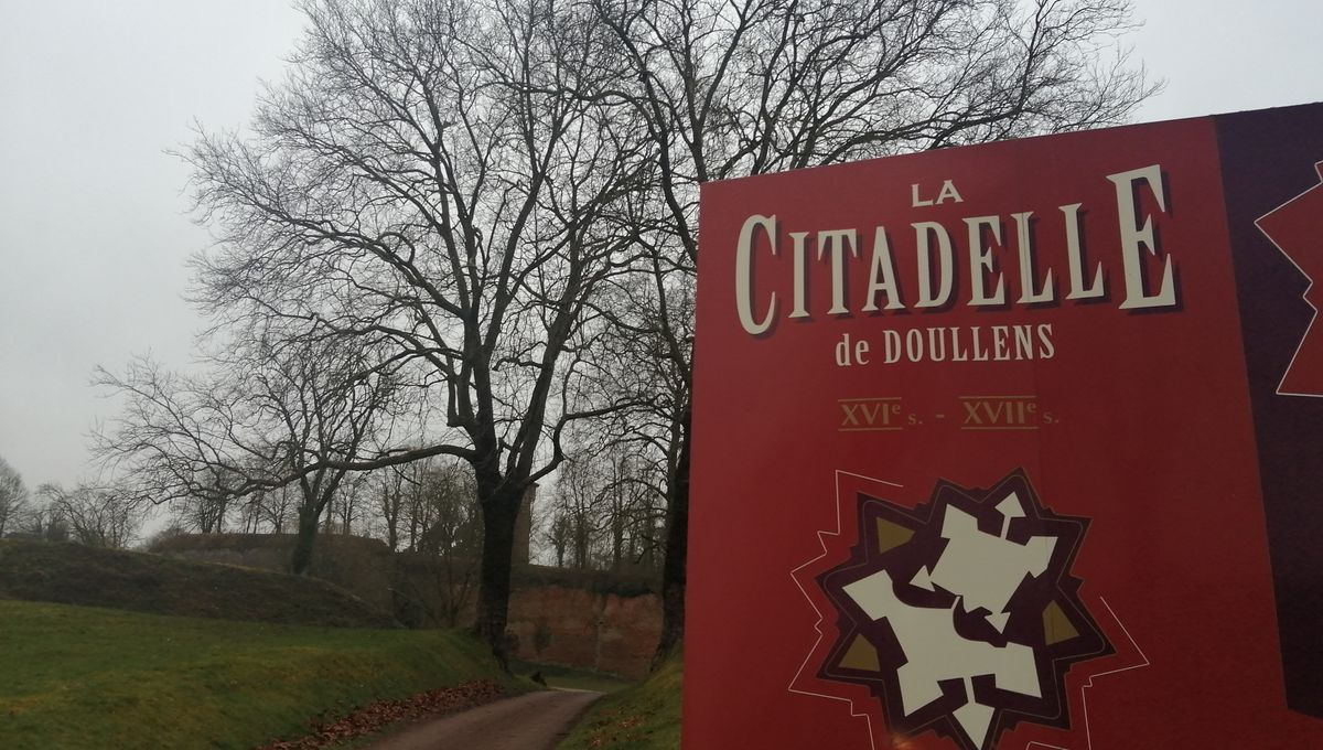 L'entrée de la Citadelle de Doullens