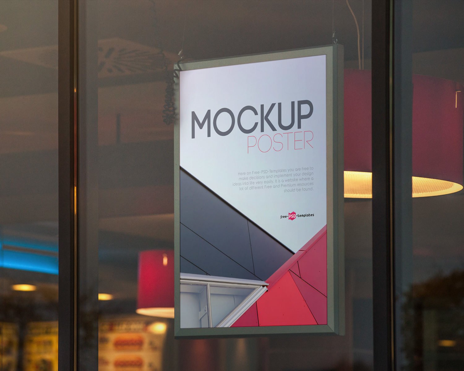 Poster Mockup Template