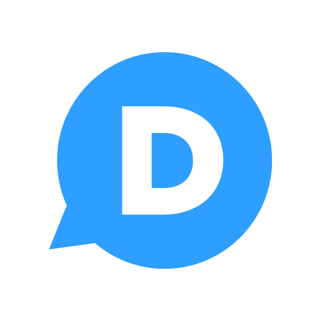 blue d letter logo png #1378