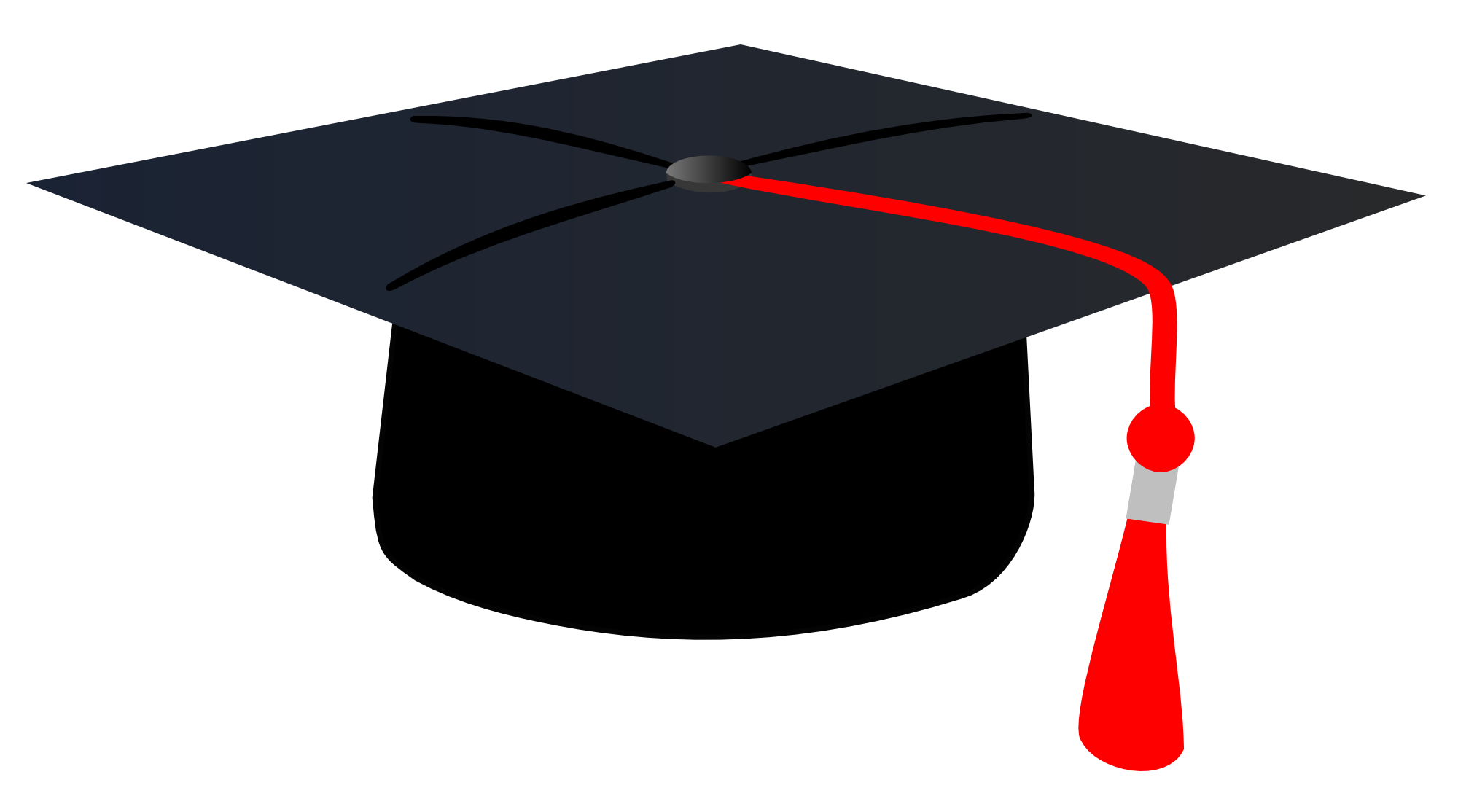 Red Graduation Cap Png