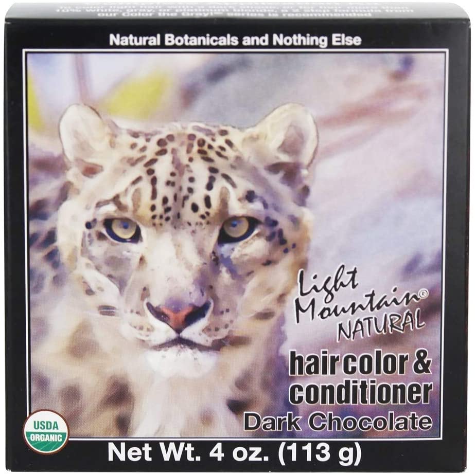 Light Mountain Hair Color Dark Chocolate 4 oz