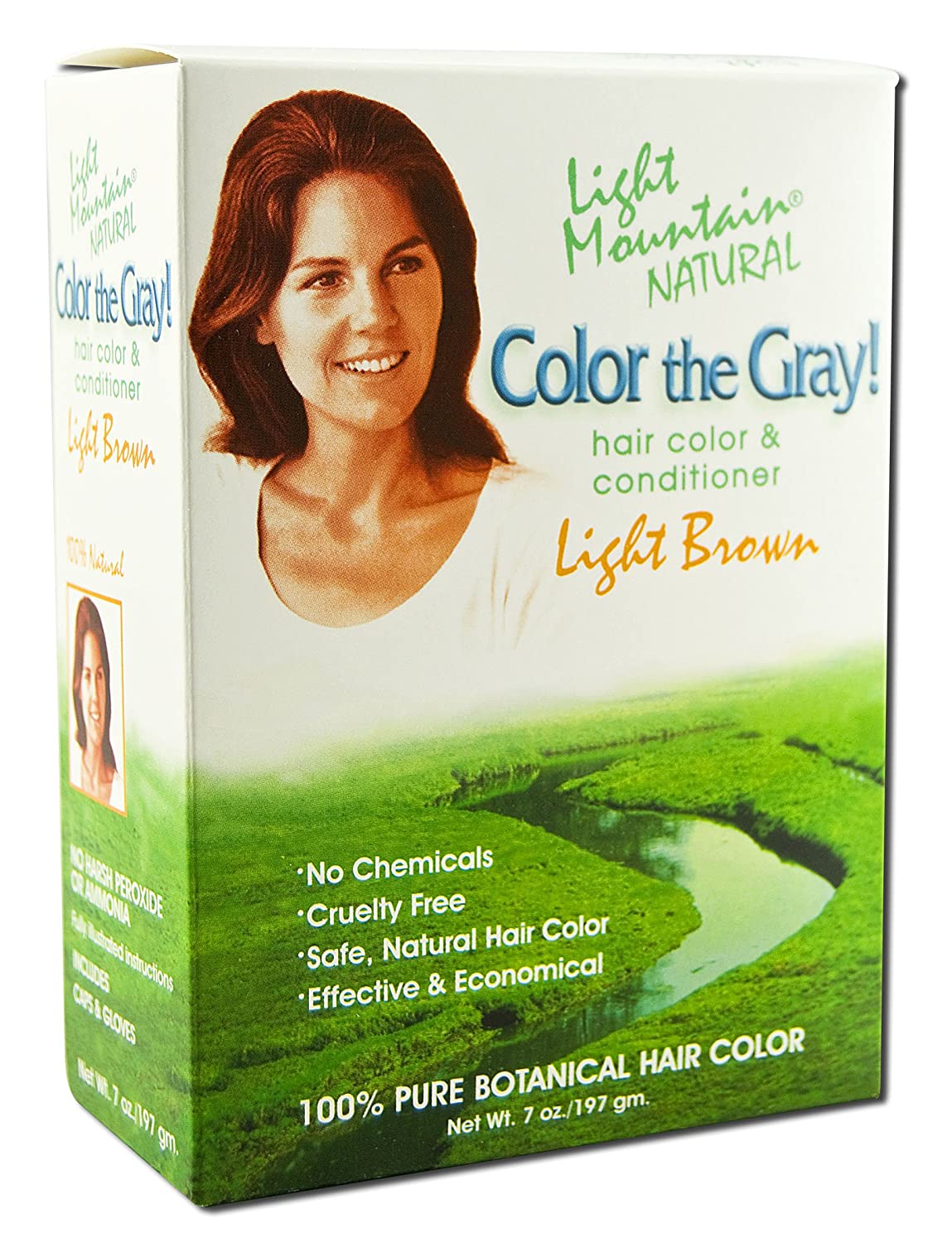 Light Mountain Color the Gray Light Brown 7 oz