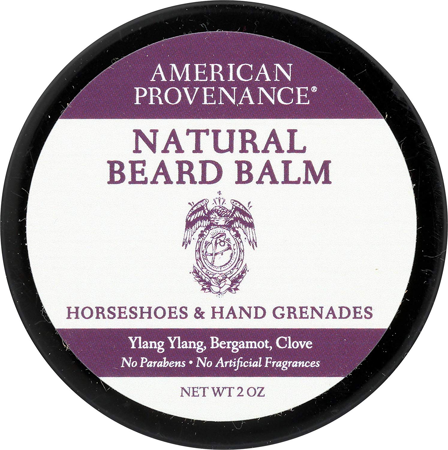 American Provenance Horseshoes and Hand Grenades Beard Balm 2 oz