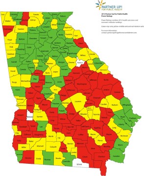 County rankings show link between economy, health – Georgia Health News