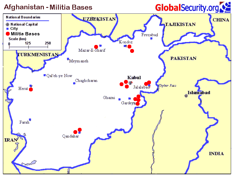 Afghanistan - Militia Facilities