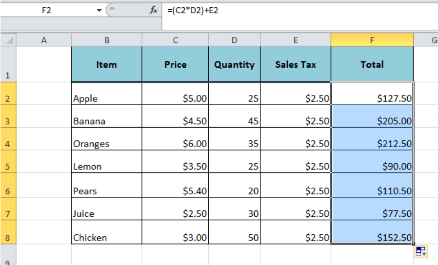 How To Apply A Formula To Entire Column In Excel Excelchat