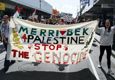 Coburg rallies for Palestine