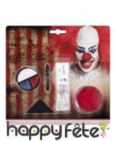 Set de maquillage clown tueur