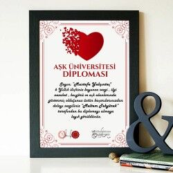  - Kişiye Özel AŞK Üniversitesi Diploması