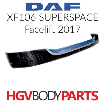 DAF XF106 Sun Visor for SUPER Space Cab 2017-Onwards