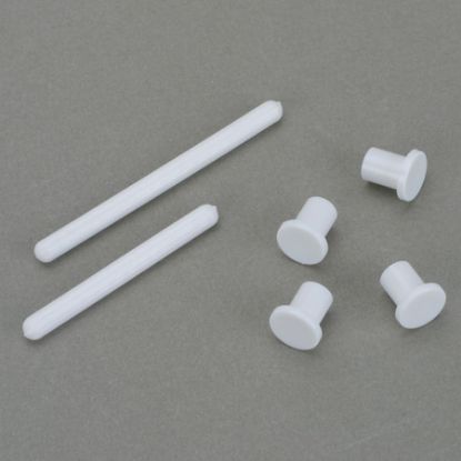 Picture of HobbyZone HBZ4824 Wing Hold Down Rods with Caps (2): Mini Cub