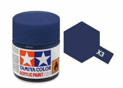 Picture of Tamiya 81503 X-3 Royal Blue 10ml Acrylic Paint