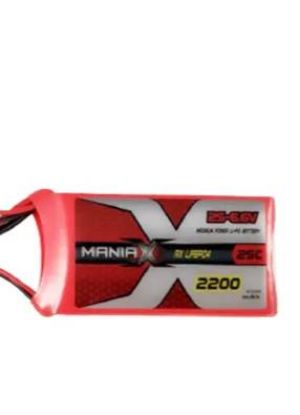 Picture of ManiaX Power 2S 6.6V 2200mAh 25C Life Receiver/Transmitter Battery Pack- fits Futaba