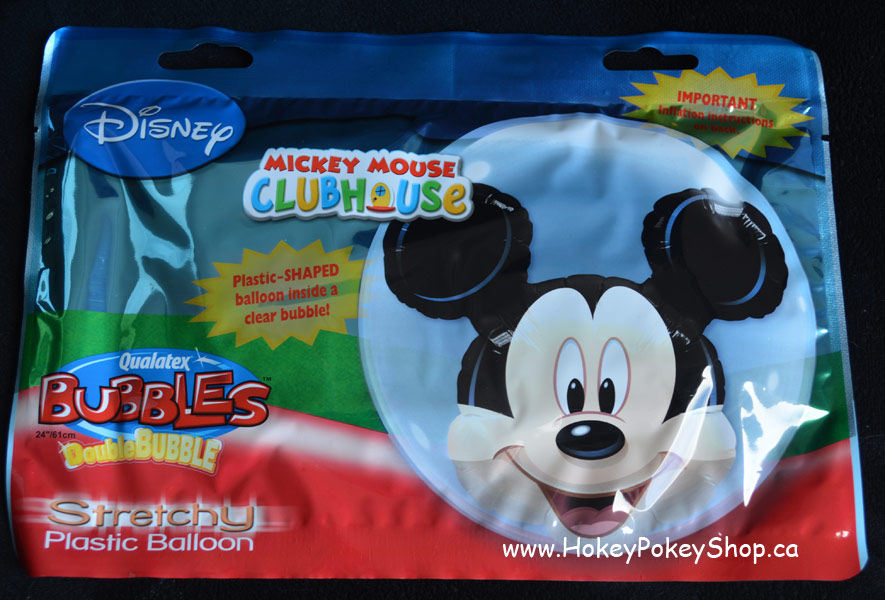 Mickey Mouse Double Bubble Balloon - 24 Inch - Hokey Pokey Shop ...