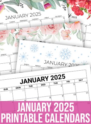 january calendar