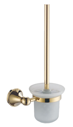 Gold Toilet Brush Holder