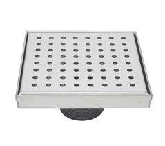 Brushed Nickel Square Shower Drain