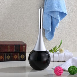 Simple Free Standing ABS Toilet Brush & Holder For Bathroom