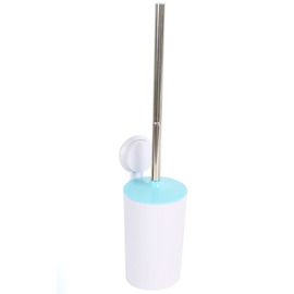 Modern Toilet Brush Holder Suction Cup ABS PVC Stainless Steel