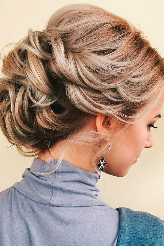 Updo Hairstyles For Medium Length Hair - Nav Sites