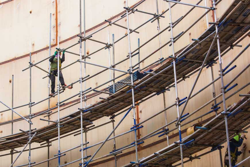 Scaffolding budget is no longer difficult