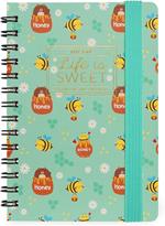 Agenda settimanale spiralata Legami 12 Mesi - 2025  - Small Weekly Spiral Bound Diary - Bee