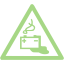 guacamole green warning 14 icon