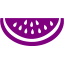 purple watermelon icon