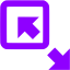 violet resize 6 icon