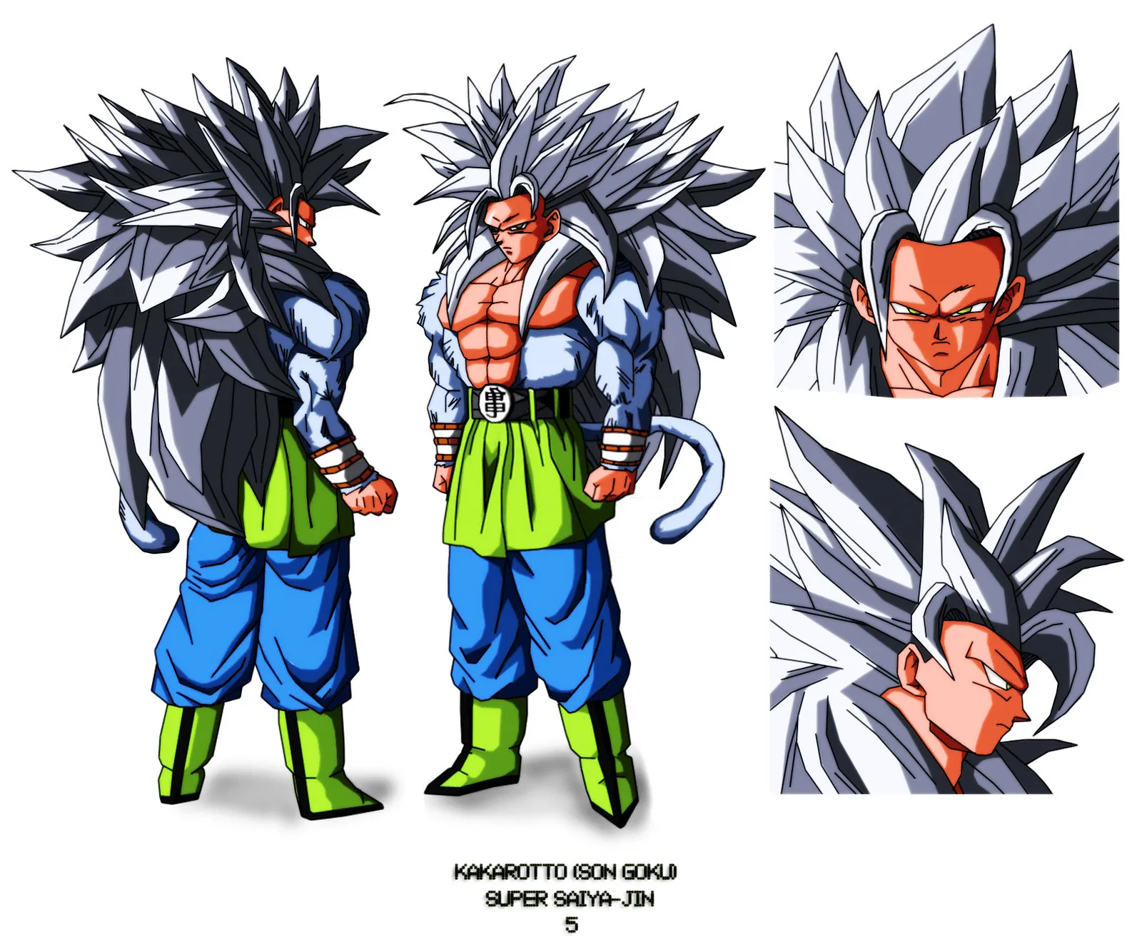 GOKU SSJ5 – Super Sayayin 5 | marbal