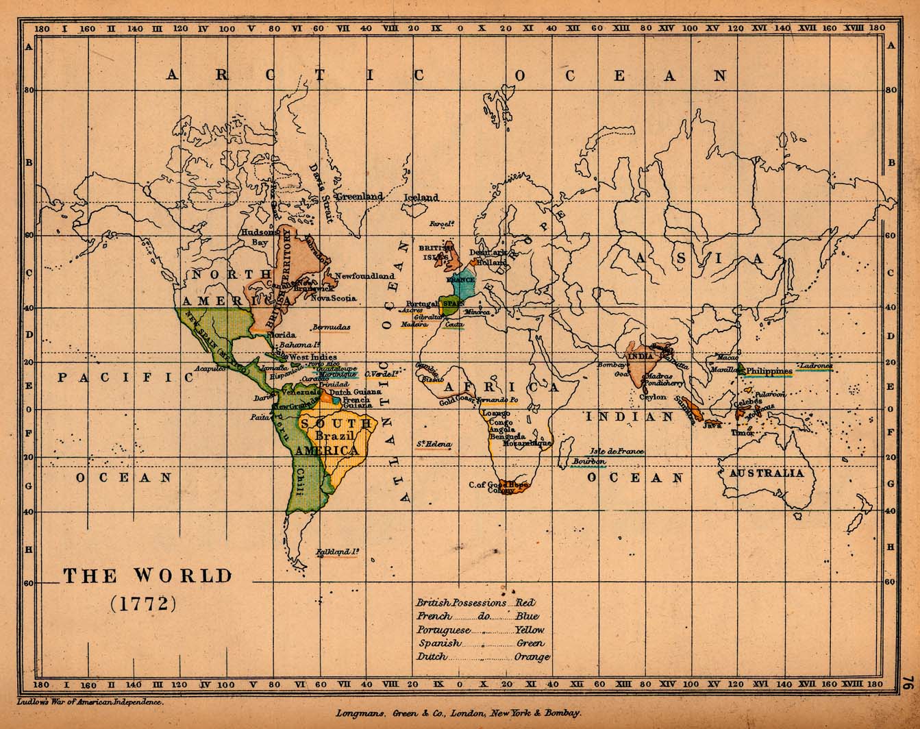 World Map 1772