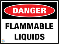 Danger Flammable Liquids