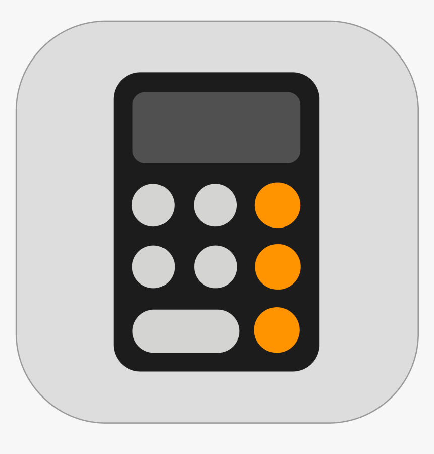 Apple Calculator Icon Ios 11, HD Png Download, Free Download