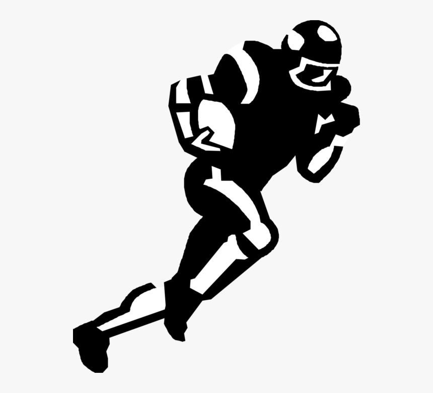 Back Of Football Player SVG